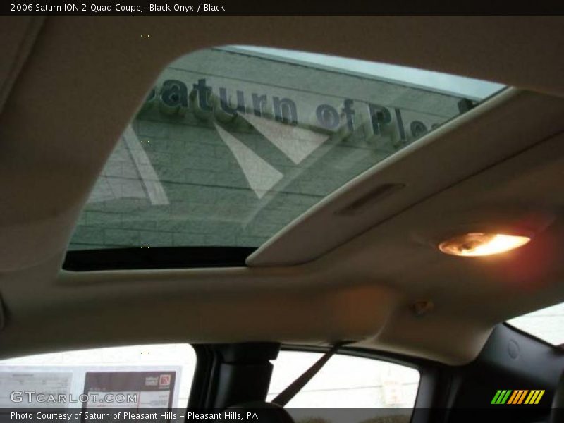 Black Onyx / Black 2006 Saturn ION 2 Quad Coupe