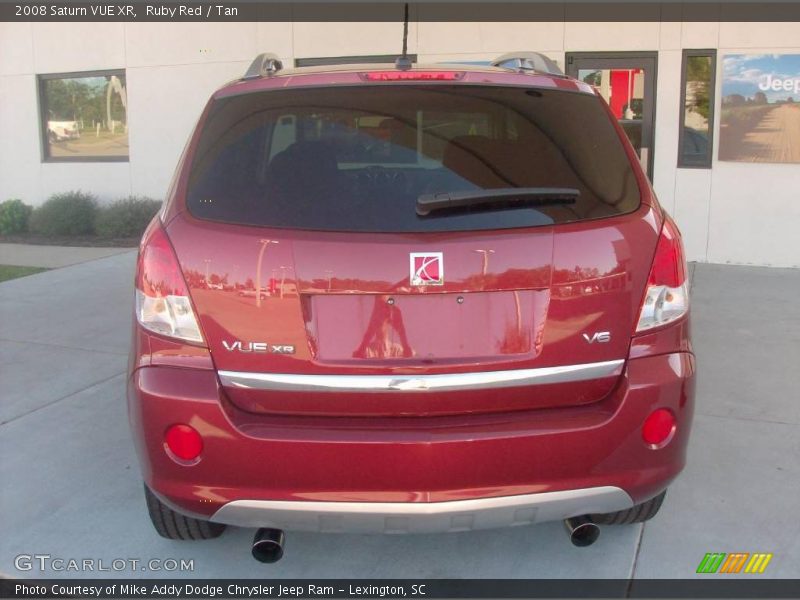 Ruby Red / Tan 2008 Saturn VUE XR