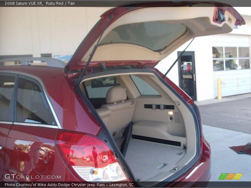 Ruby Red / Tan 2008 Saturn VUE XR