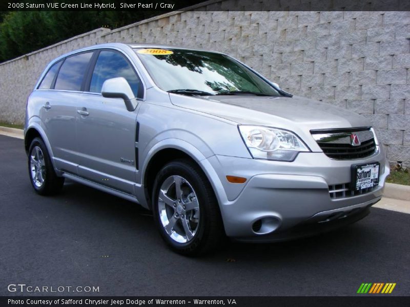 Silver Pearl / Gray 2008 Saturn VUE Green Line Hybrid