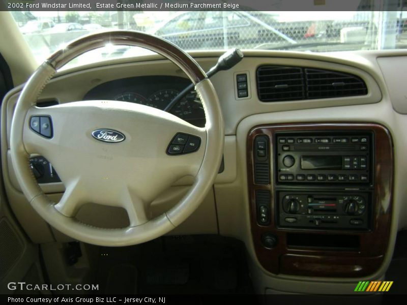 Estate Green Metallic / Medium Parchment Beige 2002 Ford Windstar Limited