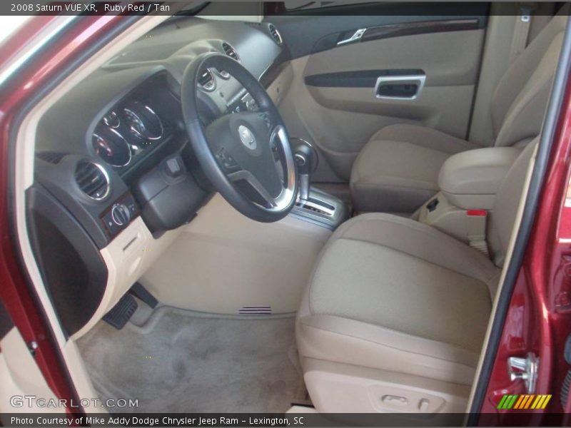 Ruby Red / Tan 2008 Saturn VUE XR