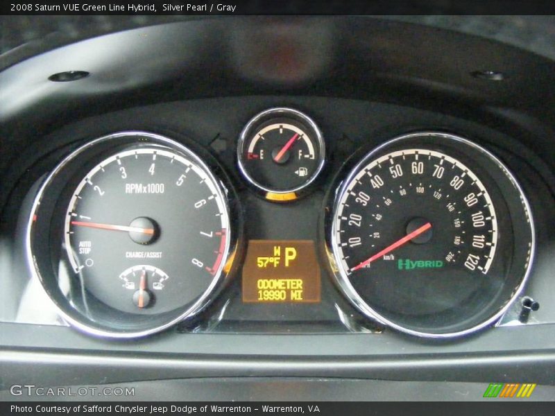 Silver Pearl / Gray 2008 Saturn VUE Green Line Hybrid