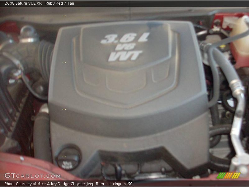 Ruby Red / Tan 2008 Saturn VUE XR