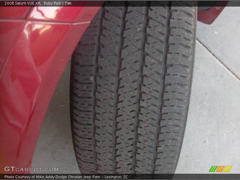Ruby Red / Tan 2008 Saturn VUE XR