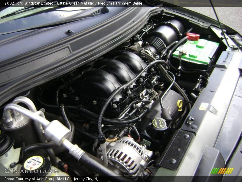 Estate Green Metallic / Medium Parchment Beige 2002 Ford Windstar Limited