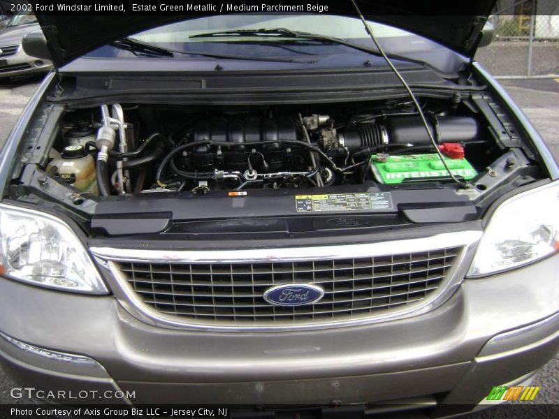 Estate Green Metallic / Medium Parchment Beige 2002 Ford Windstar Limited