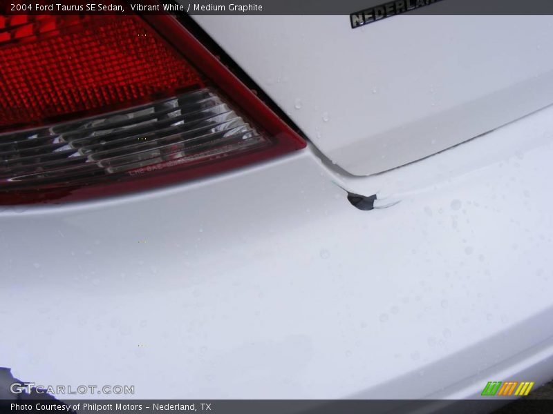 Vibrant White / Medium Graphite 2004 Ford Taurus SE Sedan