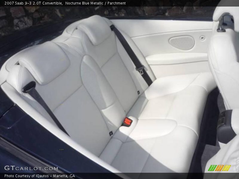 Nocturne Blue Metallic / Parchment 2007 Saab 9-3 2.0T Convertible