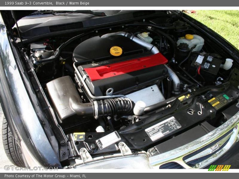 Black / Warm Beige 1999 Saab 9-3 Convertible