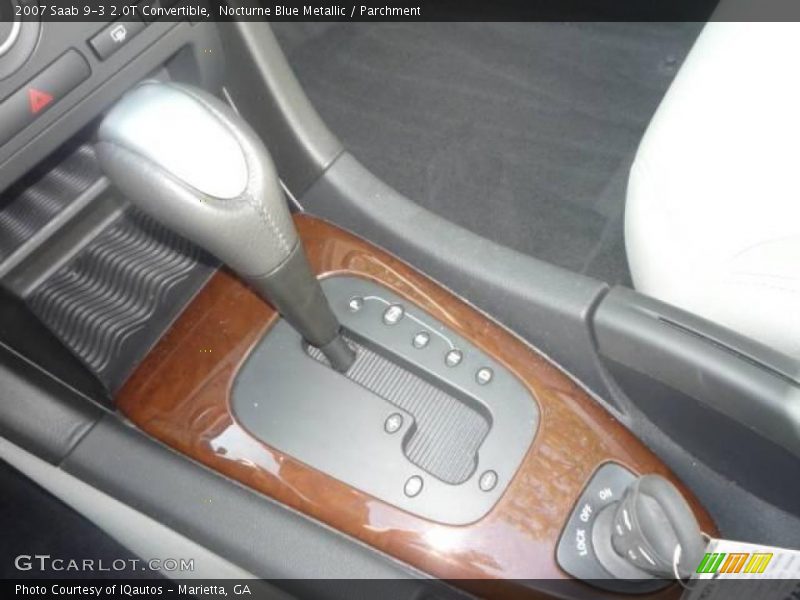 Nocturne Blue Metallic / Parchment 2007 Saab 9-3 2.0T Convertible