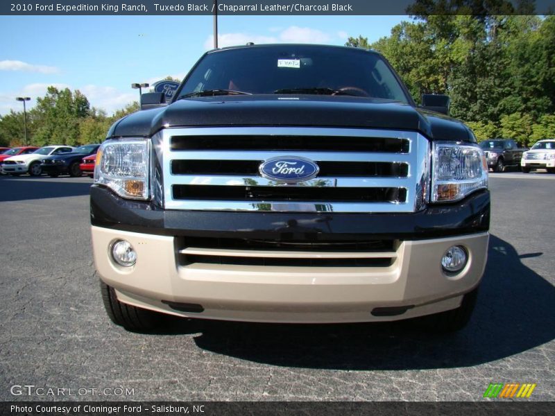 Tuxedo Black / Chaparral Leather/Charcoal Black 2010 Ford Expedition King Ranch