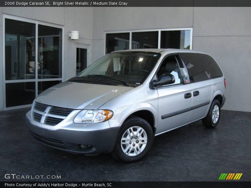 Bright Silver Metallic / Medium Slate Gray 2006 Dodge Caravan SE