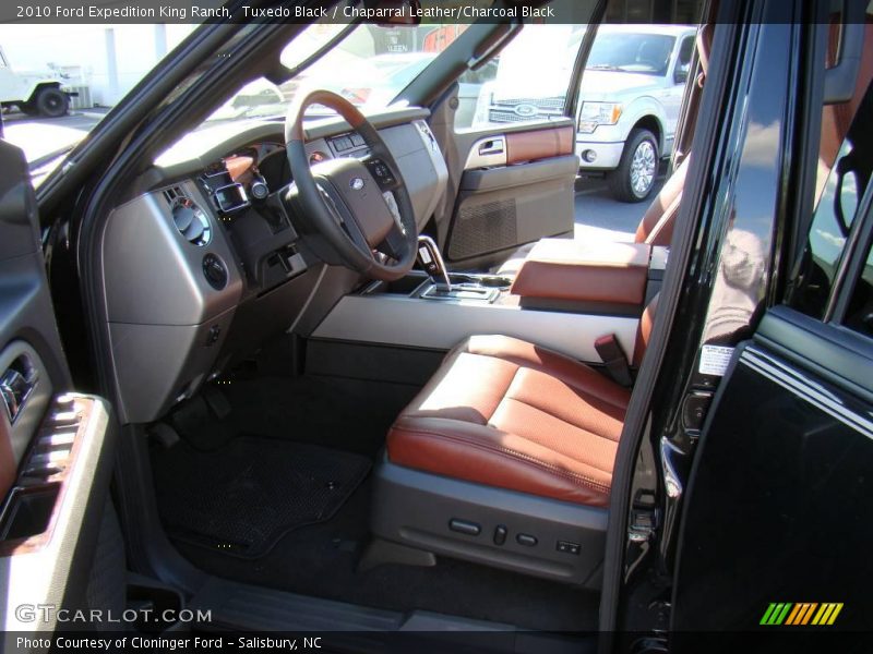 Tuxedo Black / Chaparral Leather/Charcoal Black 2010 Ford Expedition King Ranch