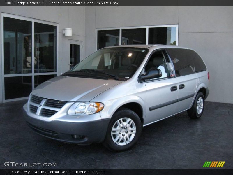Bright Silver Metallic / Medium Slate Gray 2006 Dodge Caravan SE