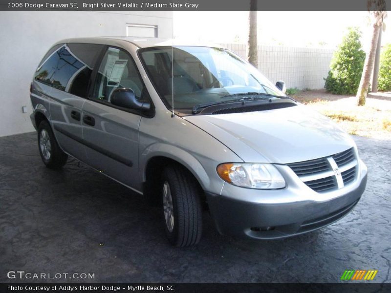 Bright Silver Metallic / Medium Slate Gray 2006 Dodge Caravan SE