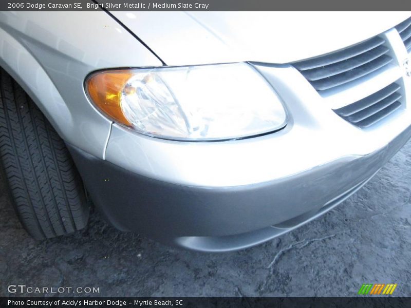 Bright Silver Metallic / Medium Slate Gray 2006 Dodge Caravan SE
