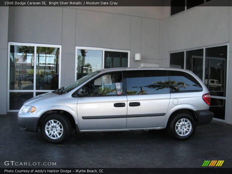 Bright Silver Metallic / Medium Slate Gray 2006 Dodge Caravan SE