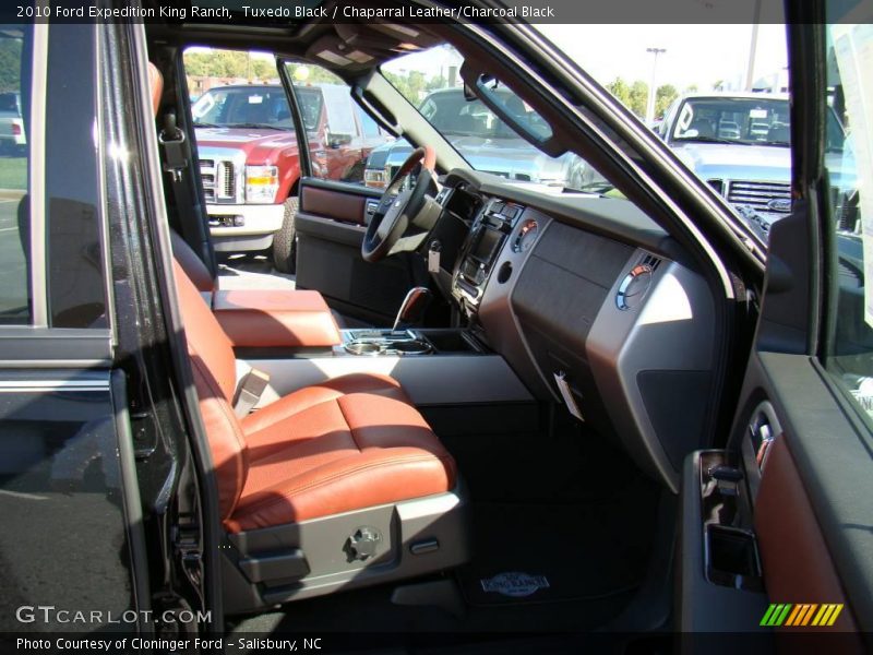 Tuxedo Black / Chaparral Leather/Charcoal Black 2010 Ford Expedition King Ranch