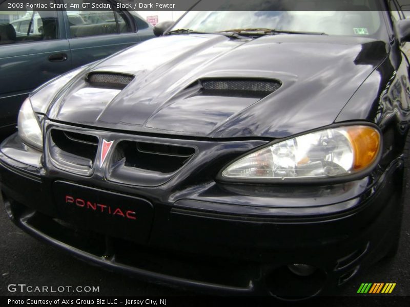 Black / Dark Pewter 2003 Pontiac Grand Am GT Sedan