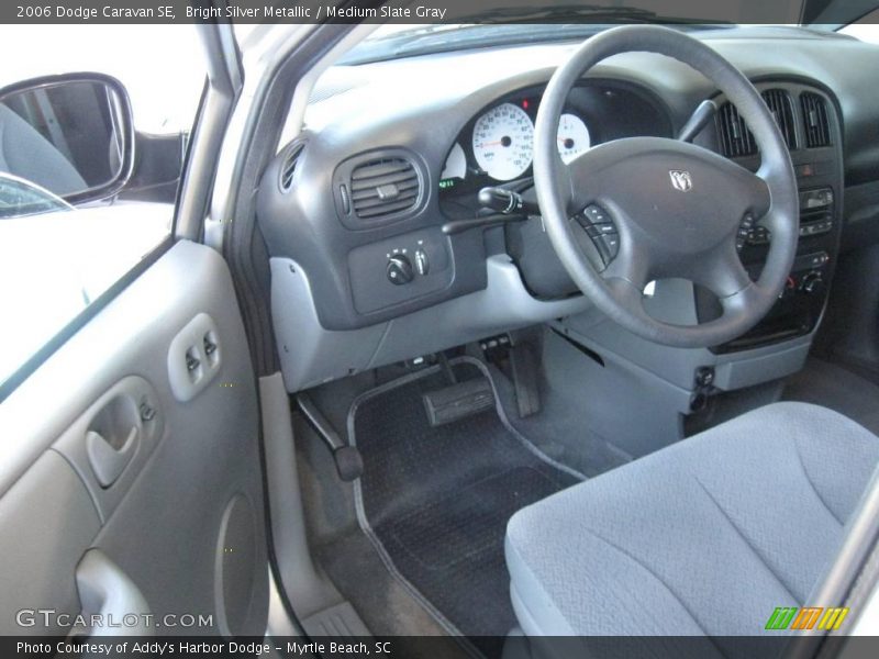 Bright Silver Metallic / Medium Slate Gray 2006 Dodge Caravan SE