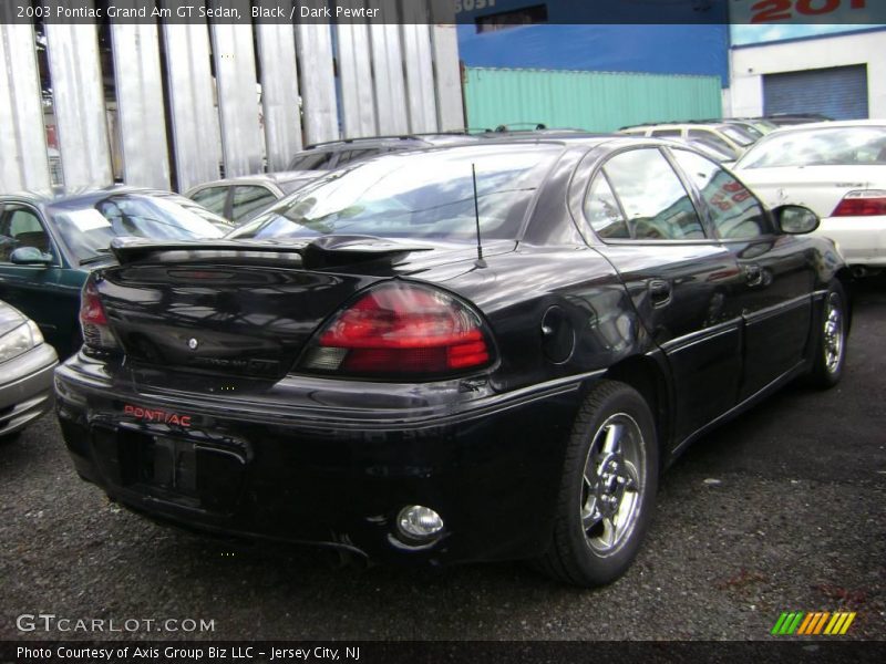Black / Dark Pewter 2003 Pontiac Grand Am GT Sedan