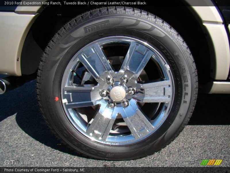 Tuxedo Black / Chaparral Leather/Charcoal Black 2010 Ford Expedition King Ranch