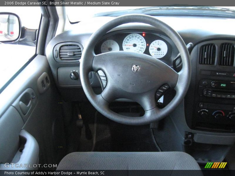 Bright Silver Metallic / Medium Slate Gray 2006 Dodge Caravan SE