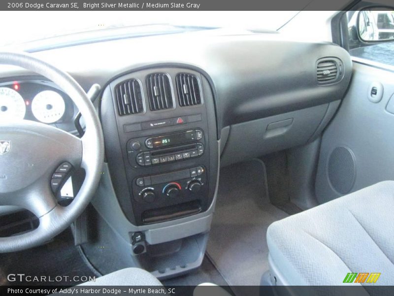 Bright Silver Metallic / Medium Slate Gray 2006 Dodge Caravan SE