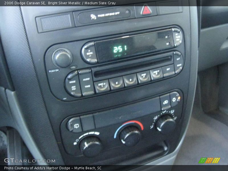Bright Silver Metallic / Medium Slate Gray 2006 Dodge Caravan SE