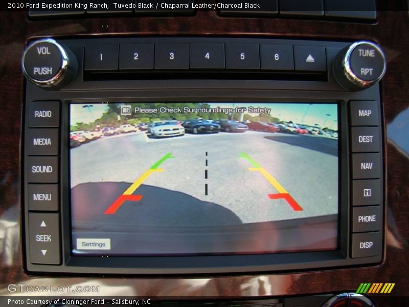 Tuxedo Black / Chaparral Leather/Charcoal Black 2010 Ford Expedition King Ranch
