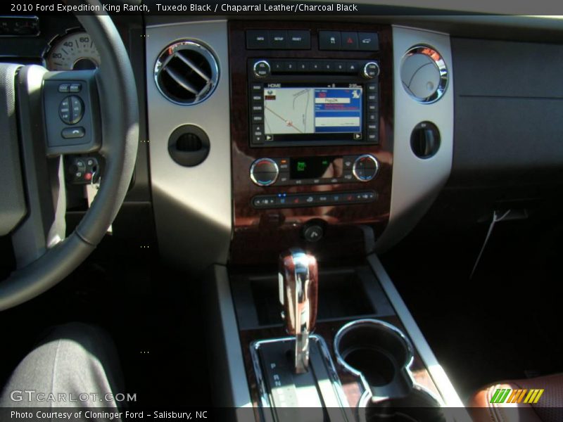 Tuxedo Black / Chaparral Leather/Charcoal Black 2010 Ford Expedition King Ranch