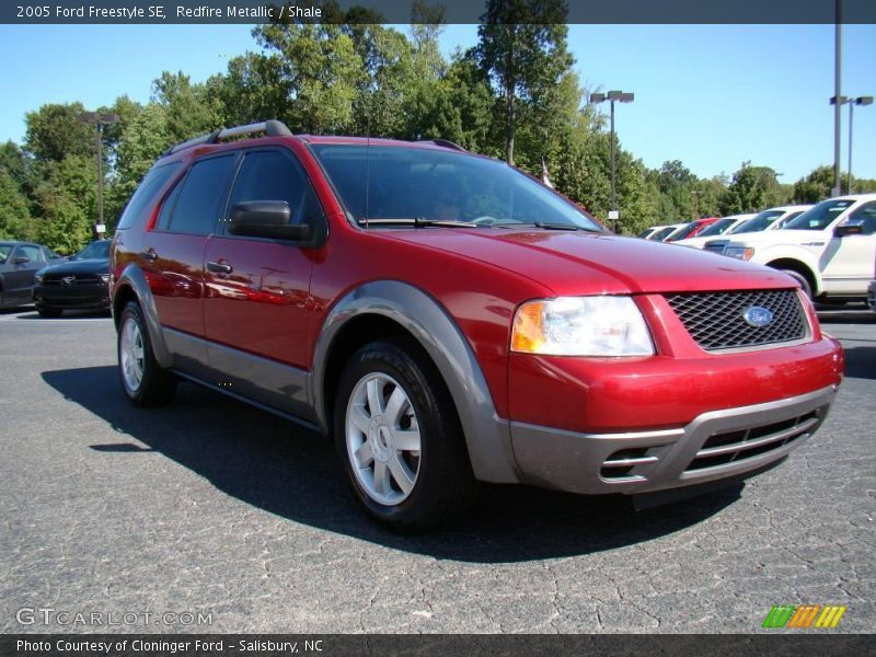 Redfire Metallic / Shale 2005 Ford Freestyle SE