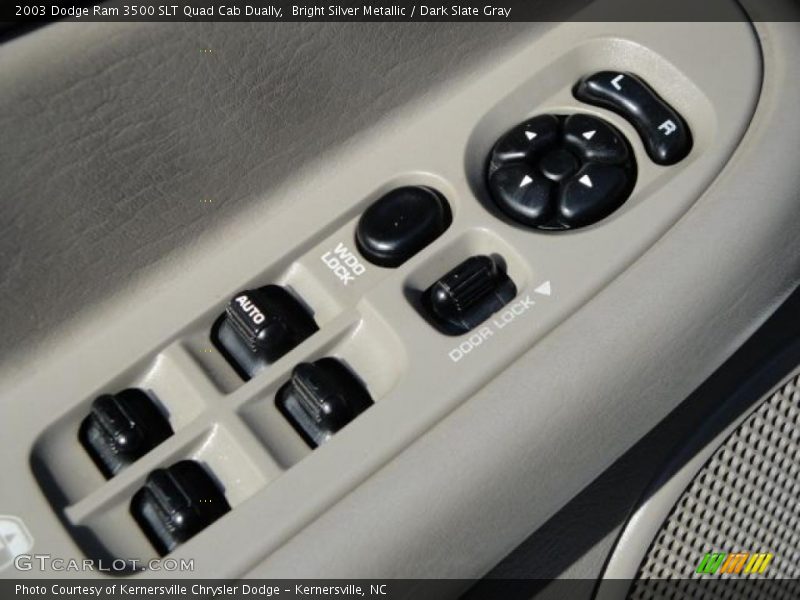 Bright Silver Metallic / Dark Slate Gray 2003 Dodge Ram 3500 SLT Quad Cab Dually