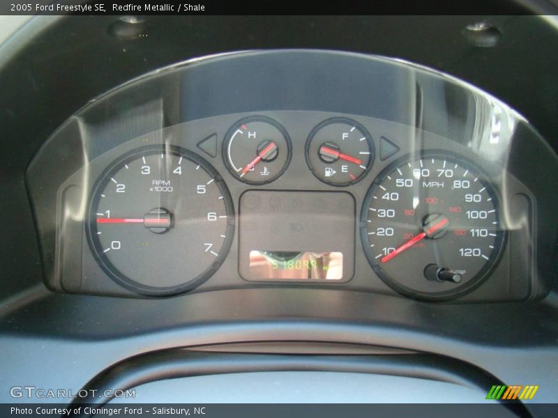 Redfire Metallic / Shale 2005 Ford Freestyle SE