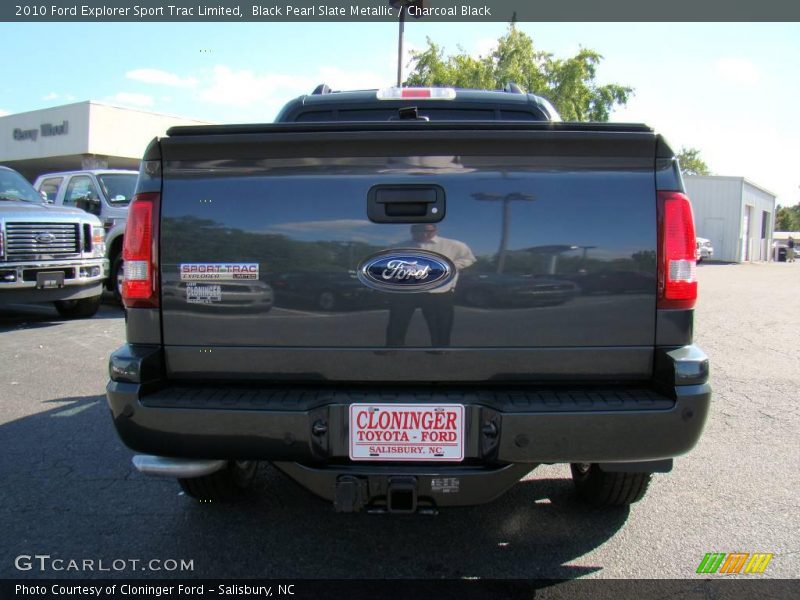 Black Pearl Slate Metallic / Charcoal Black 2010 Ford Explorer Sport Trac Limited