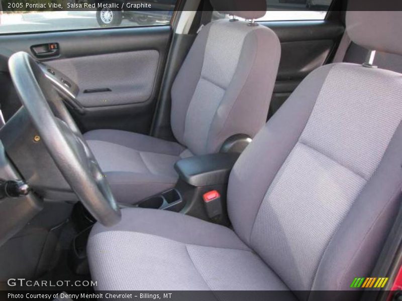 Salsa Red Metallic / Graphite 2005 Pontiac Vibe