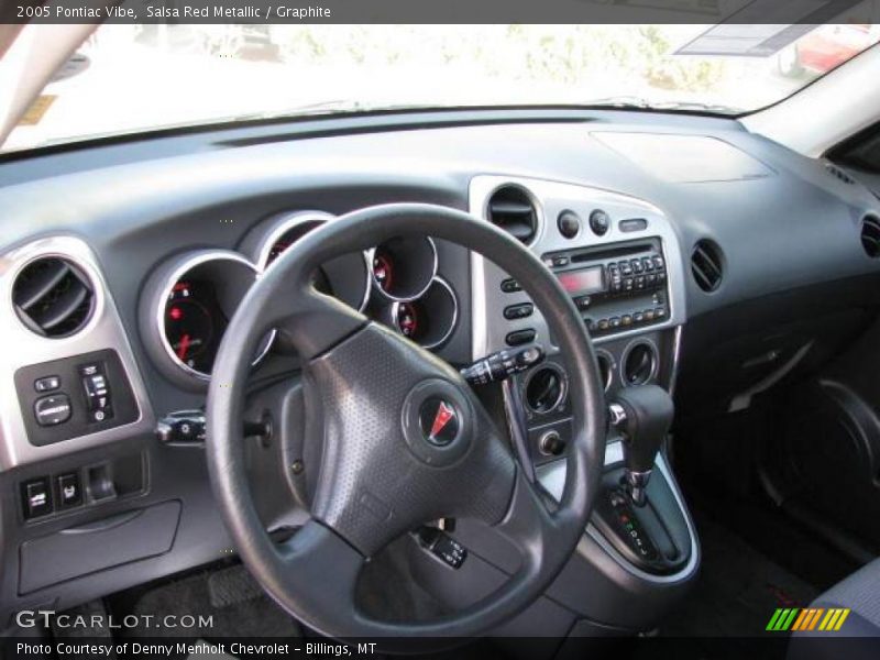 Salsa Red Metallic / Graphite 2005 Pontiac Vibe