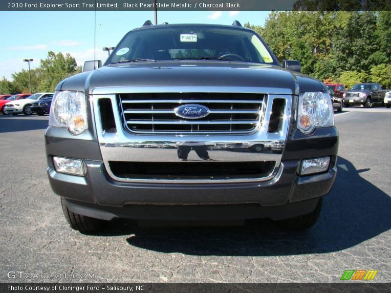 Black Pearl Slate Metallic / Charcoal Black 2010 Ford Explorer Sport Trac Limited
