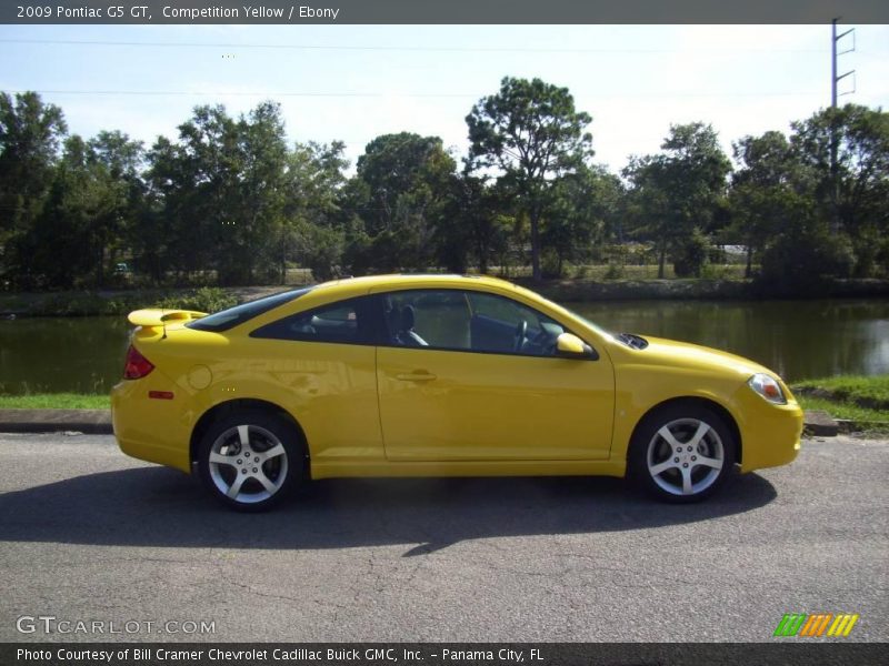 Competition Yellow / Ebony 2009 Pontiac G5 GT