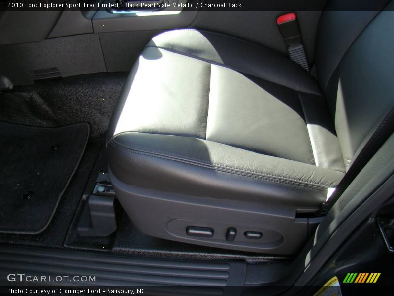 Black Pearl Slate Metallic / Charcoal Black 2010 Ford Explorer Sport Trac Limited
