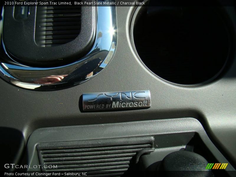 Black Pearl Slate Metallic / Charcoal Black 2010 Ford Explorer Sport Trac Limited
