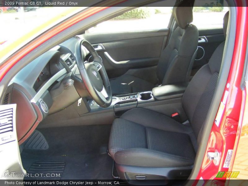 Liquid Red / Onyx 2009 Pontiac G8 GT