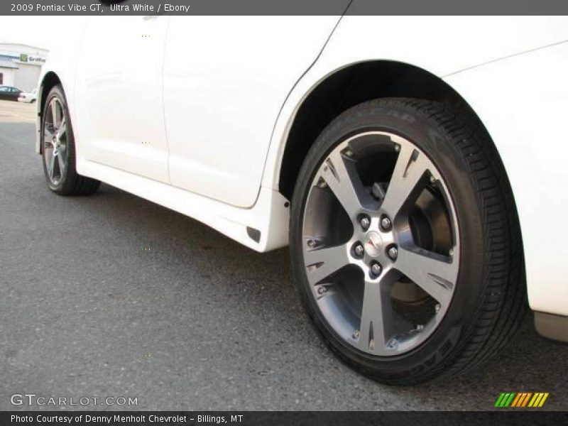 Ultra White / Ebony 2009 Pontiac Vibe GT
