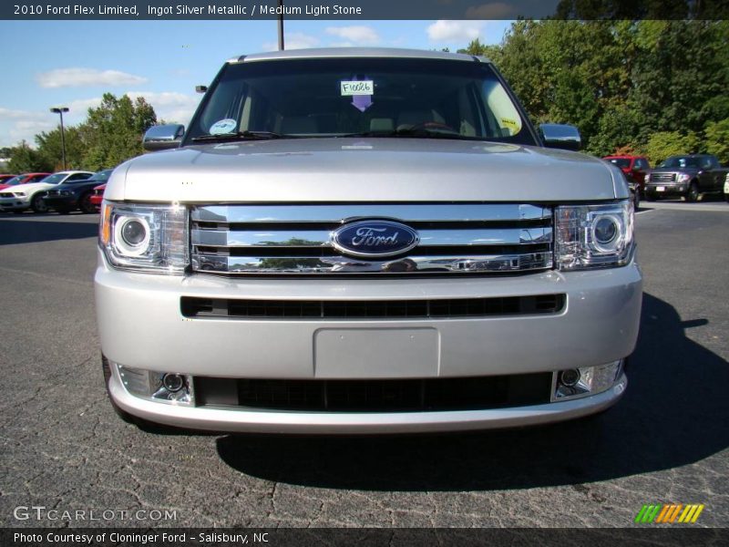 Ingot Silver Metallic / Medium Light Stone 2010 Ford Flex Limited