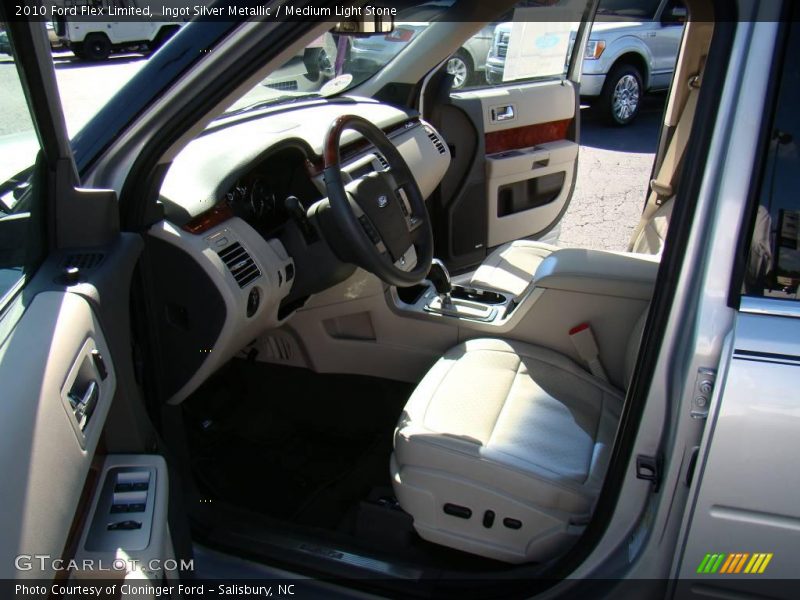 Ingot Silver Metallic / Medium Light Stone 2010 Ford Flex Limited