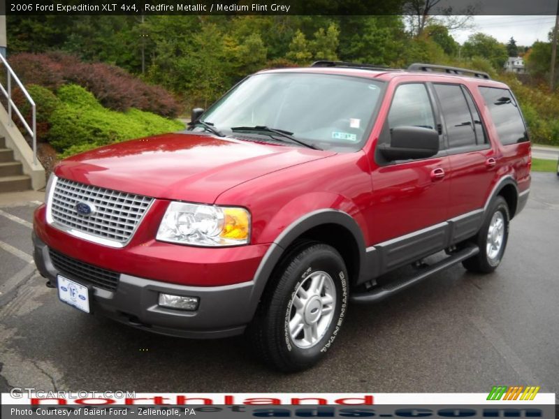 Redfire Metallic / Medium Flint Grey 2006 Ford Expedition XLT 4x4