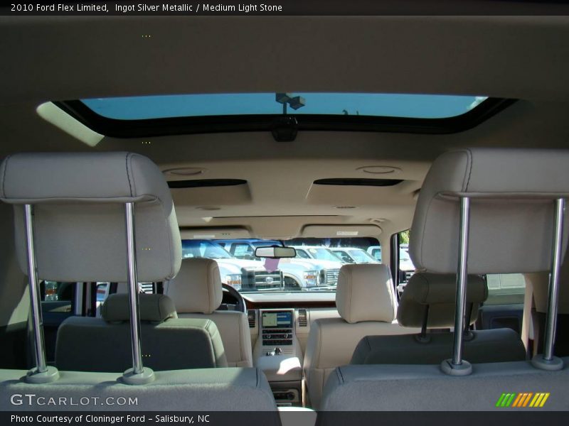 Ingot Silver Metallic / Medium Light Stone 2010 Ford Flex Limited