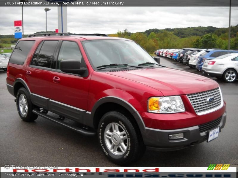 Redfire Metallic / Medium Flint Grey 2006 Ford Expedition XLT 4x4