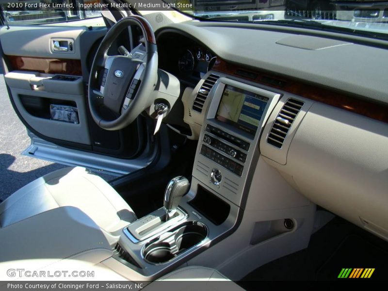 Ingot Silver Metallic / Medium Light Stone 2010 Ford Flex Limited